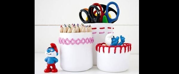 Artesanato com Embalagem de Shampoo