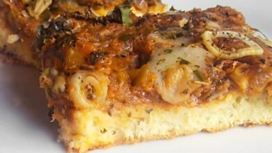 Pizza de Sardinha dos anos 80