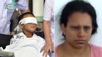 Menino de 5 anos tem olhos arrancados com colher pela mãe e outros familiares durante ritual satânico