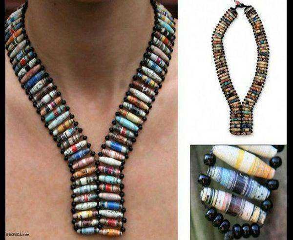 1749215110 818 28 Ideias de Artesanato com Folhas de Revista 28 Ideias de Artesanato com Folhas de Revista