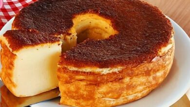 Bolo nordestino com leite condensado