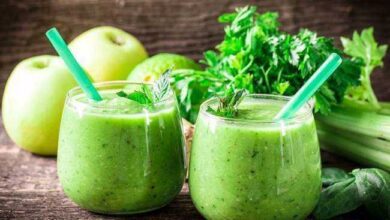 Suco verde para acabar com a enxaqueca