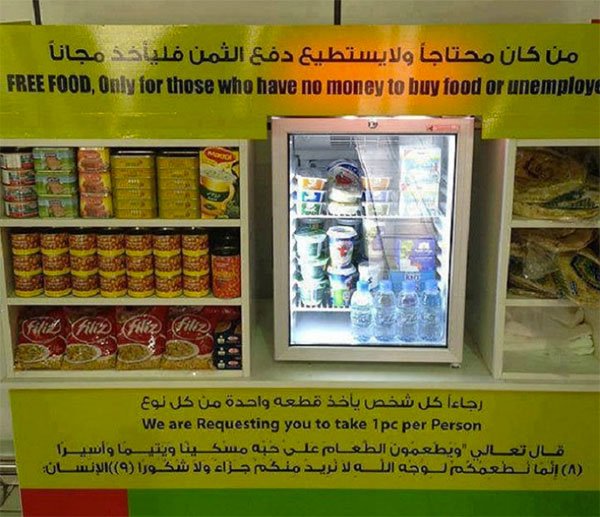 Comida para os pobres