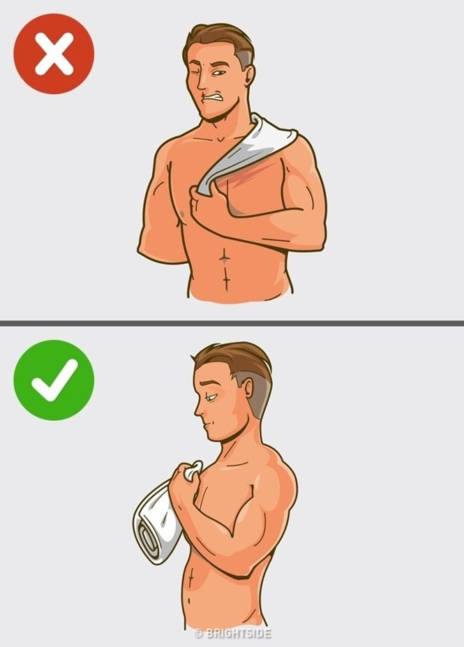 1749218469 467 5 erros que cometemos a cada vez que tomamos banho Foto: Brightside