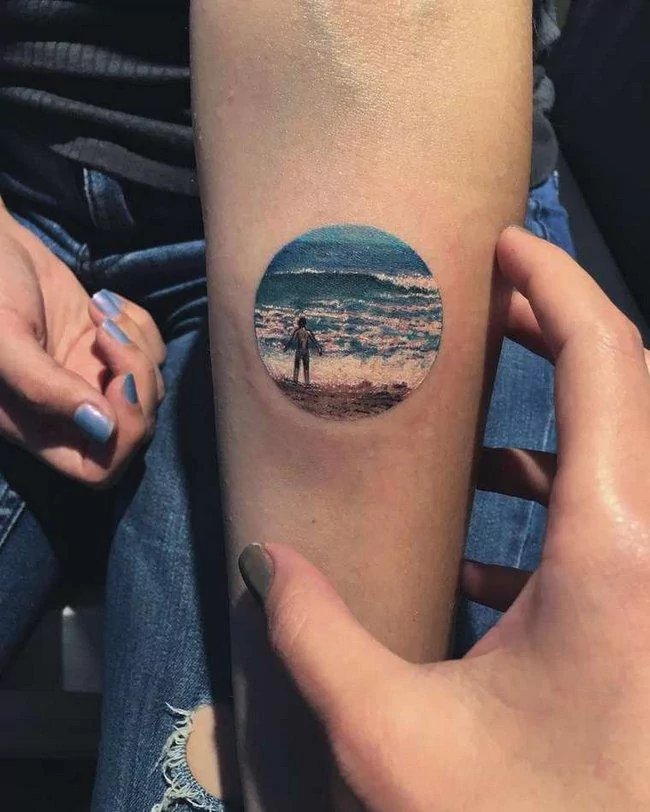 1749220029 874 20 Tatuagens com desenhos detalhados em circulos