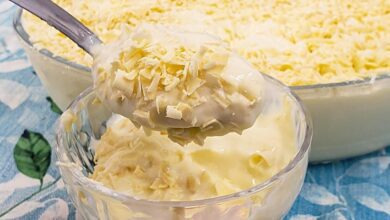 1749222549 Mousse de Chocolate Branco Bau das DICAS Mousse de Chocolate Branco