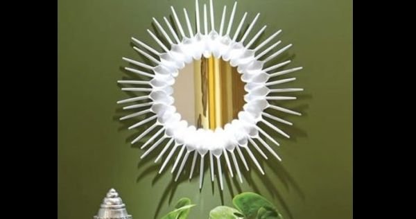 Dicas de Artesanato com Colheres Descartáveis