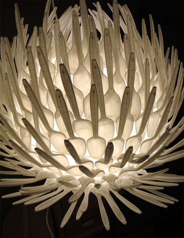 Dicas de Artesanato com Colheres Descartáveis