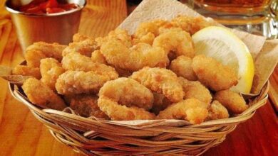 Receita de camarão empanado d