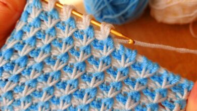 Ponto pezinho de galinha no crochê que encanta a todos