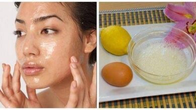 Mascara Facial com efeito Lifting