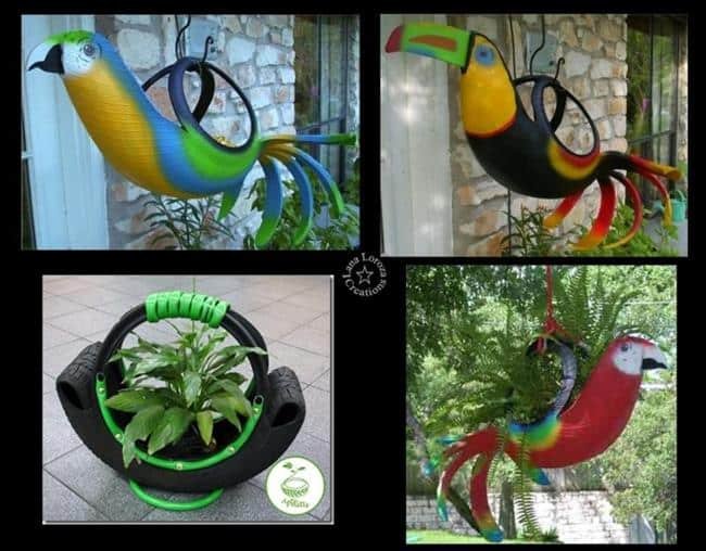 22 Ideias para reaproveitar pneus velhos