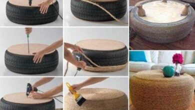 22 Ideias para reaproveitar pneus velhos