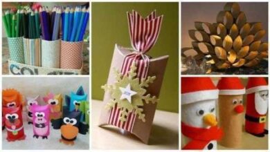 17 Ideias INCRÍVEIS com rolinhos de papel