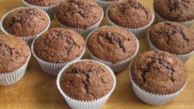 Muffins de Canela e Chocolate
