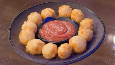 Receita de pão de queijo frito