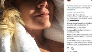 Foto de Eliana acamada e sem maquiagem é revelada e público se emociona