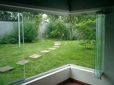 Janela blindex grande para sala