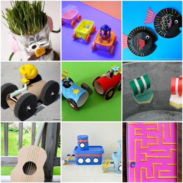 1749250503 717 Como fazer brinquedos com reciclagem Brinquedos com reciclagem para o Dia das Crianças