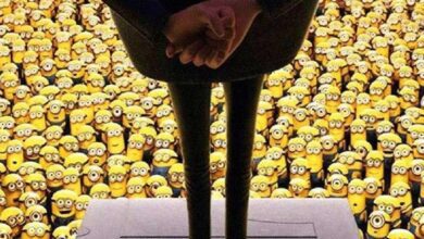 Você consegue encontrar Bob Esponja nesse mar de Minions?