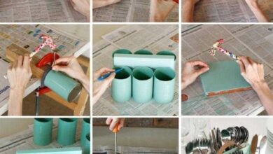 Como fazer um porta talher artesanal