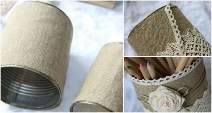 18 Ideias para reutilizar as latas velhas 18 Ideias para reutilizar as latas velhas