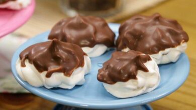 Receita de Suspiro de Chocolate