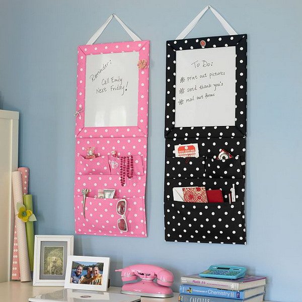 painel de recados de tecido