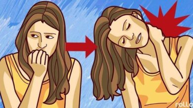 10 partes do corpo que doem por causa de pensamentos negativos