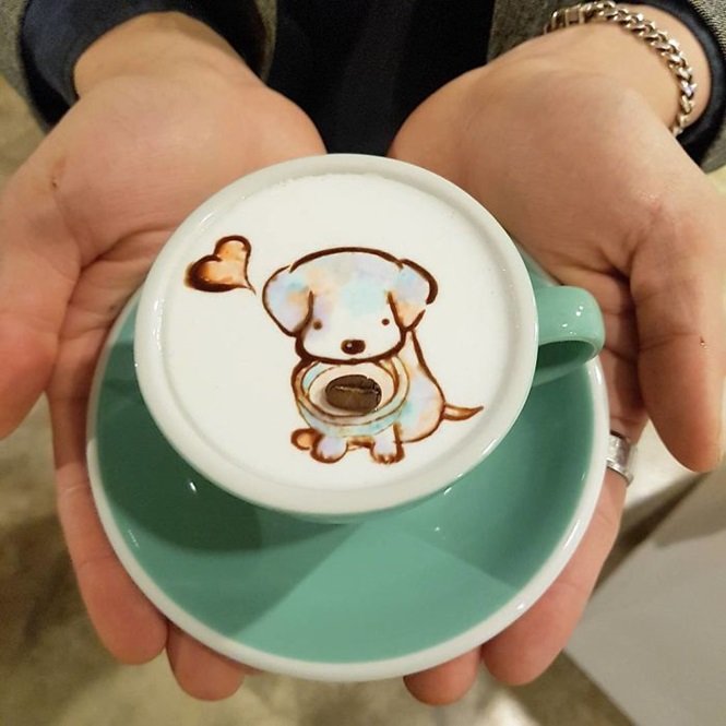 1749262869 607 10 artes INCRIVEIS feitas em cafe Foto:Kangbin Lee