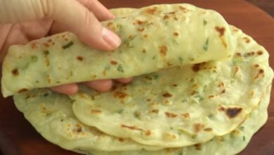 Panqueca de pão de alho,massa líquida de 3 minutinhos muito gostosa