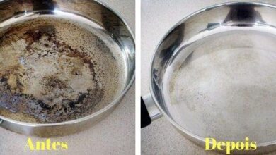 Dica simples para limpar frigideira queimada