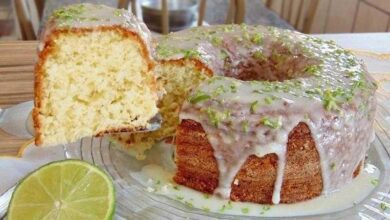 Bolo de Limão Feito no Liquidificador