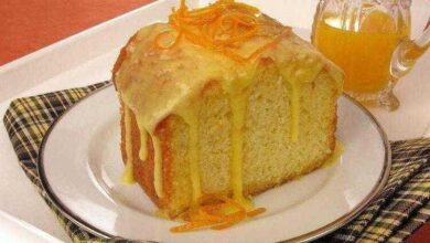 Receita de Bolo de Laranja Molhadinho