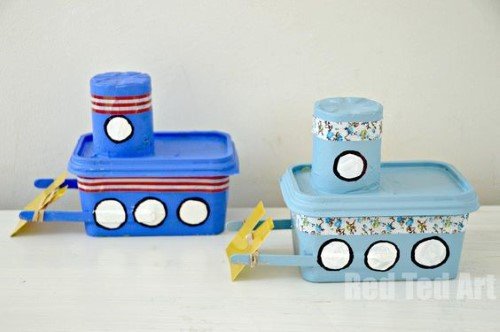 1749596770 33 Como fazer artesanato com pote de margarina pote de margarina decorado