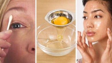 Tratamento de clara de ovo e casca de laranja para tonificar a pele 0o