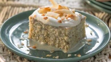 Receita de Torta Três Leches