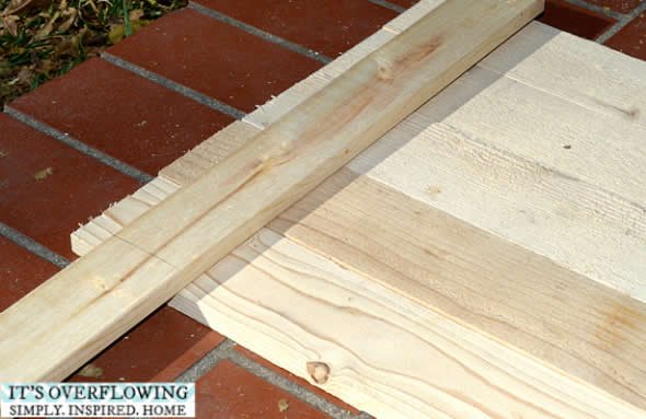 Porta retratos rústico de madeira