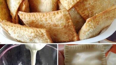 Massa de Pastel com Creme de Leite