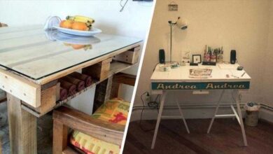 16 Ideias para transformar pallet em uma mesa exclusiva