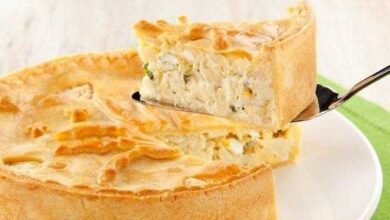 Torta de palmito com requeijão d2