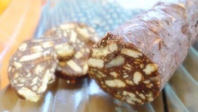 Salame de Chocolate! Quem diria que é tão fácil de fazer!