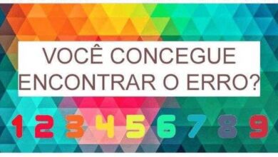 É um teste simples, mas a maioria das pessoas não conseguem encontrar o erro!