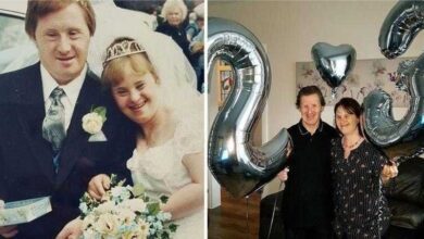 Casal com síndrome de Down comemora 23 anos de casamento