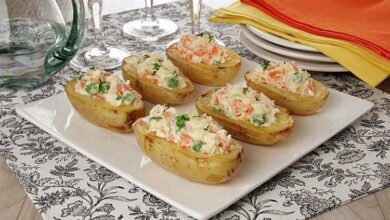 Barquinhas de Batatas com Maionese 2