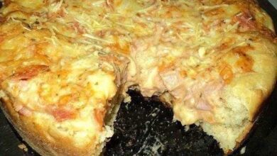 Pão Recheado de Liquidificador