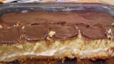 Bolo Assado já com o recheio dentro – Simples e fácil de fazer, experimente