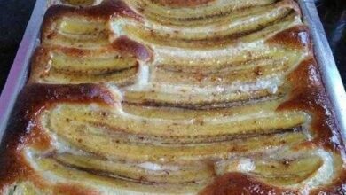 Bolo de Banana de Liquidificador Simples