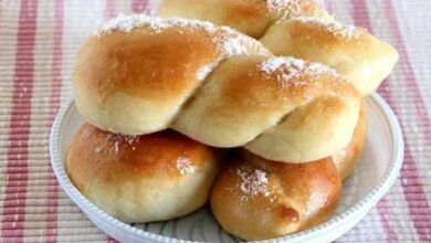 pão doce de leite condensado