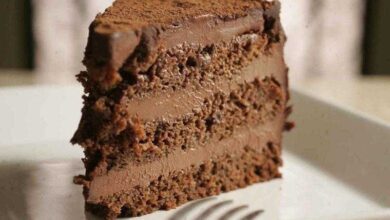 Bolo Gelado de Chocolate com Nutella